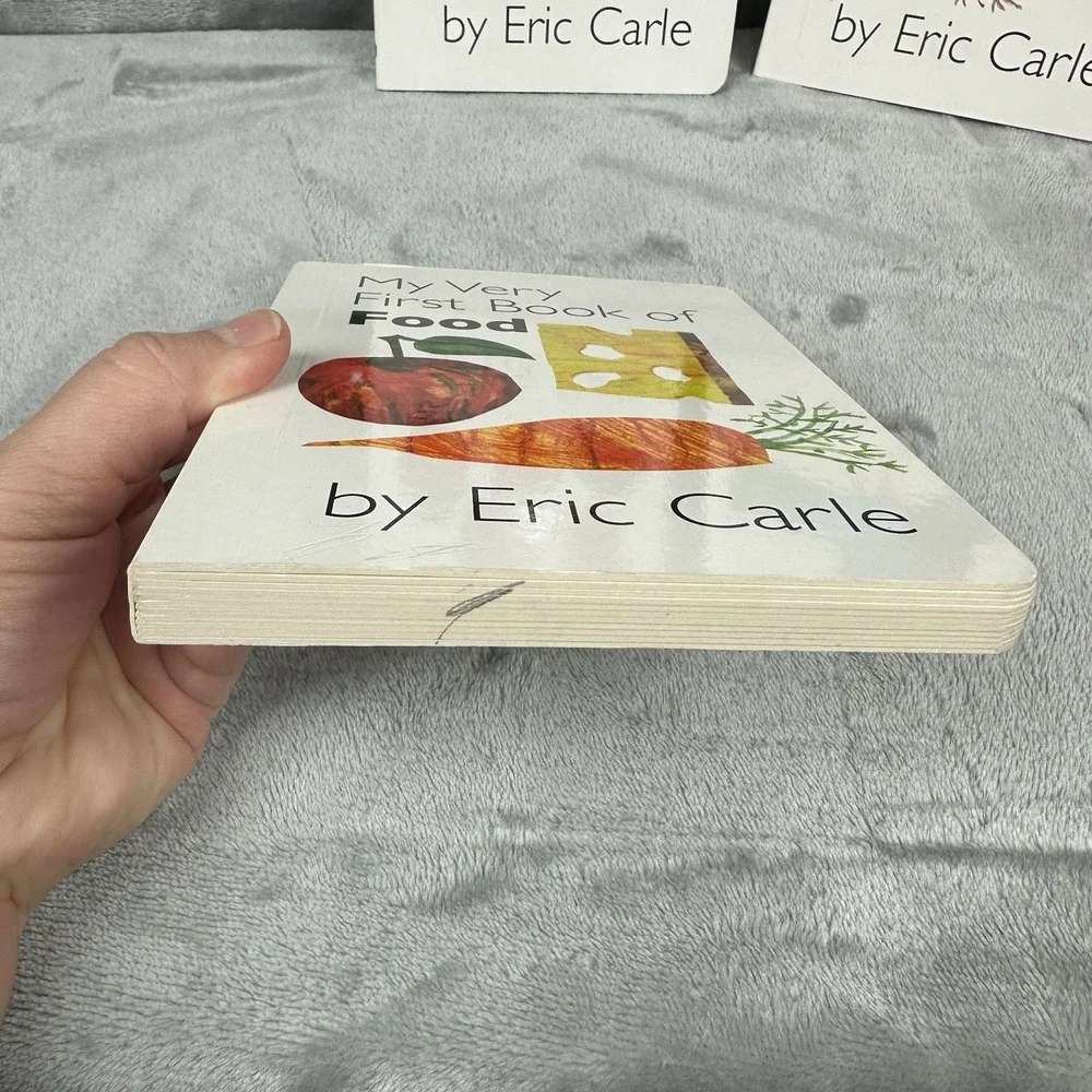 Book Bundle (3) My Very First Book Of Food Numbers Colors By Eric Carle